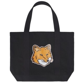 h.hasebe専用 メゾンキツネ MAISON KITSUNE キャディバッグ MAISON KITSUNE｜(W)FOX HEAD LARGE TOTE | Rakuten Fashion