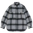 VICTIM & CO. チェックシャツ VICTIM（ヴィクティム）の「VICTIM ヴィクティム / OPEN COLLAR