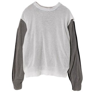 美品　beautiful people ブランドネーム　デザインコットンニット beautiful people から 新定番「ロックニット」が始動。ロックT