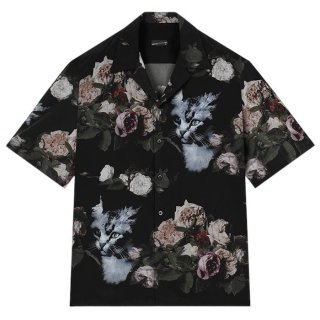 ラッドミュージシャン　シャツ　44　2119-116 LAD MUSICIAN《ラッドミュージシャン》SPUN LAWN INKJET LEOPARD SHORT