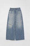 画像8: 【2025AW先行予約】VICTIM ヴィクティム / x HAGUN TRAN PIPE DENIM PANTS (2色展開) (8)