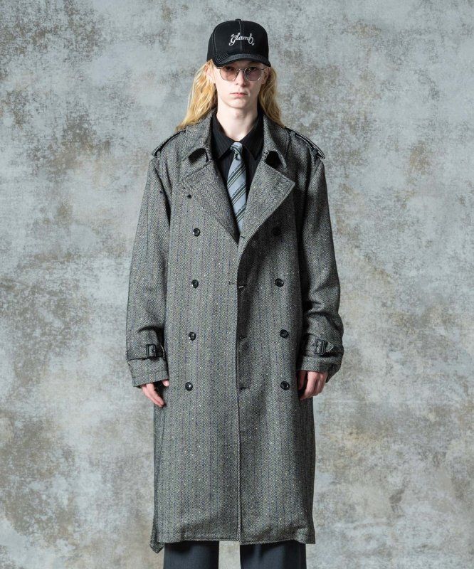 画像15: 【glamb 2025 Autumn先行予約】glamb グラム / Big Trench Coat (3色展開) (15)