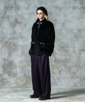 画像12: 【glamb 2025 Autumn先行予約】glamb グラム / Rabbit Fur Jacket (2色展開) (12)