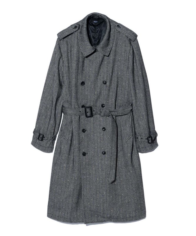 画像2: 【glamb 2025 Autumn先行予約】glamb グラム / Big Trench Coat (3色展開) (2)