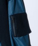 画像12: 【glamb 2025 Autumn先行予約】glamb グラム / Knit Layered MA-1 (3色展開) (12)