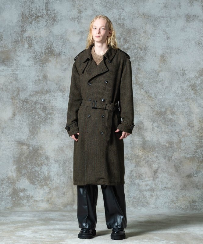 画像22: 【glamb 2025 Autumn先行予約】glamb グラム / Big Trench Coat (3色展開) (22)