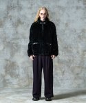 画像11: 【glamb 2025 Autumn先行予約】glamb グラム / Rabbit Fur Jacket (2色展開) (11)