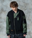 画像13: 【glamb 2025 Autumn先行予約】glamb グラム / Knit Layered MA-1 (3色展開) (13)