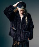 画像15: 【glamb 2025 Autumn先行予約】glamb グラム / Rabbit Fur Jacket (2色展開) (15)