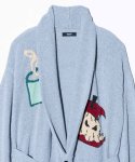 画像4: 【glamb 2025 Autumn先行予約】glamb グラム / Hidden Valley Knit Robe (2色展開) (4)