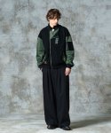 画像19: 【glamb 2025 Autumn先行予約】glamb グラム / Knit Layered MA-1 (3色展開) (19)