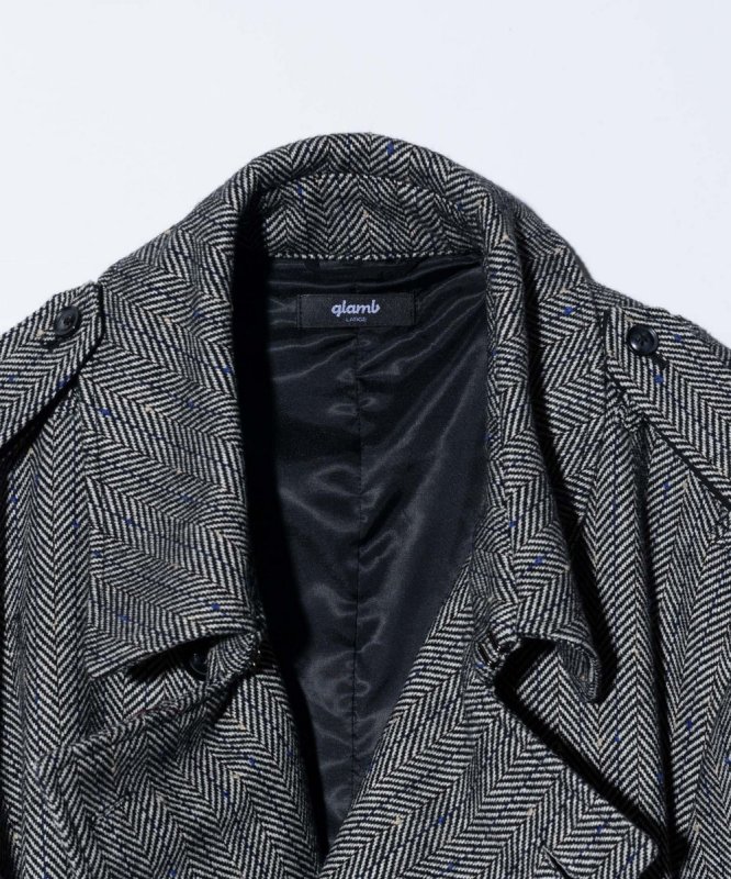 画像10: 【glamb 2025 Autumn先行予約】glamb グラム / Big Trench Coat (3色展開) (10)