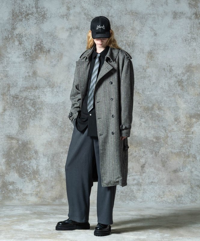 画像19: 【glamb 2025 Autumn先行予約】glamb グラム / Big Trench Coat (3色展開) (19)