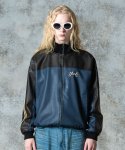 画像9: 【glamb 2025 Autumn先行予約】glamb グラム / Synth Leather Track Jacket (3色展開) (9)