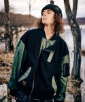 画像29: 【glamb 2025 Autumn先行予約】glamb グラム / Knit Layered MA-1 (3色展開) (29)