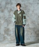 画像22: 【glamb 2025 Autumn先行予約】glamb グラム / Knit Layered MA-1 (3色展開) (22)