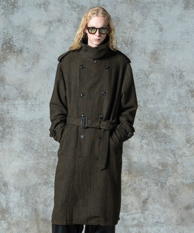 画像16: 【glamb 2025 Autumn先行予約】glamb グラム / Big Trench Coat (3色展開) (16)