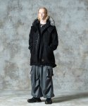 画像18: 【glamb 2025 Autumn先行予約】glamb グラム / High Neck Mods Coat (4色展開) (18)