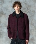 画像13: 【glamb 2025 Autumn先行予約】glamb グラム / Hidden Valley Tweed Jacket (2色展開) (13)