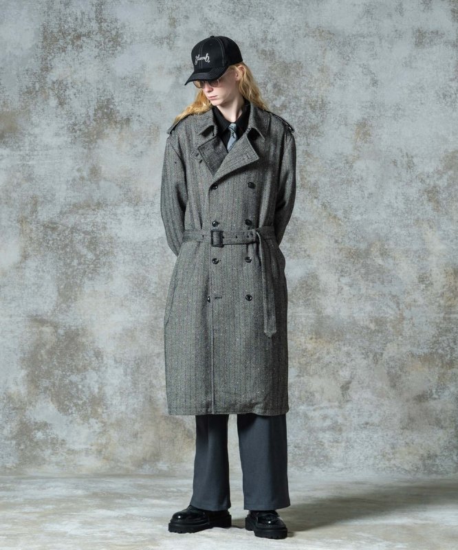 画像20: 【glamb 2025 Autumn先行予約】glamb グラム / Big Trench Coat (3色展開) (20)