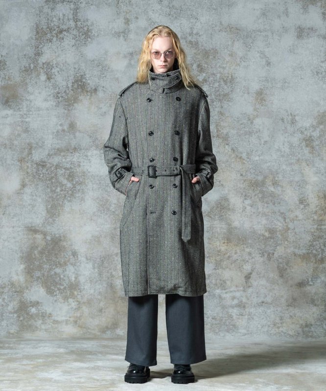 画像21: 【glamb 2025 Autumn先行予約】glamb グラム / Big Trench Coat (3色展開) (21)