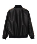 画像4: 【glamb 2025 Autumn先行予約】glamb グラム / Synth Leather Track Jacket (3色展開) (4)