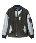 画像4: 【glamb 2025 Autumn先行予約】glamb グラム / Knit Layered MA-1 (3色展開) (4)