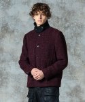 画像14: 【glamb 2025 Autumn先行予約】glamb グラム / Hidden Valley Tweed Jacket (2色展開) (14)