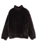 画像3: 【glamb 2025 Autumn先行予約】glamb グラム / Rabbit Fur Jacket (2色展開) (3)