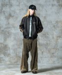画像11: 【glamb 2025 Autumn先行予約】glamb グラム / Synth Leather Track Jacket (3色展開) (11)