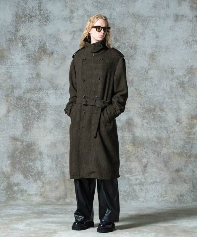 画像23: 【glamb 2025 Autumn先行予約】glamb グラム / Big Trench Coat (3色展開) (23)