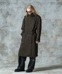 画像24: 【glamb 2025 Autumn先行予約】glamb グラム / Big Trench Coat (3色展開) (24)