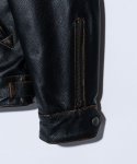 画像14: 【glamb 2025 Autumn先行予約】glamb グラム / Hidden Valley Leather Jacket (2色展開) (14)