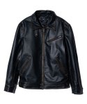 画像4: 【glamb 2025 Autumn先行予約】glamb グラム / Hidden Valley Leather Jacket (2色展開) (4)