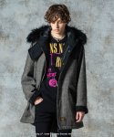 画像14: 【glamb 2025 Autumn先行予約】glamb グラム / High Neck Mods Coat (4色展開) (14)