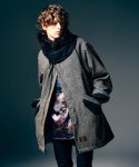 画像28: 【glamb 2025 Autumn先行予約】glamb グラム / High Neck Mods Coat (4色展開) (28)