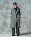 画像18: 【glamb 2025 Autumn先行予約】glamb グラム / Big Trench Coat (3色展開) (18)