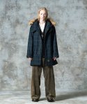 画像22: 【glamb 2025 Autumn先行予約】glamb グラム / High Neck Mods Coat (4色展開) (22)