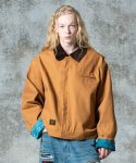 画像14: 【glamb 2025 Autumn先行予約】glamb グラム / Balloon Short Work Jacket (3色展開) (14)