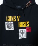 画像3: 【glamb 2025 Autumn先行予約】glamb グラム / GUNS N’ ROSES Patchwork Hoodie (1色展開) (3)
