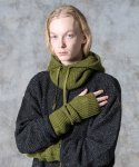 画像14: 【glamb 2025 Autumn先行予約】glamb グラム / Grunge Arm Warmer (3色展開) (14)