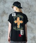 画像6: 【glamb 2025 Autumn先行予約】glamb グラム / GUNS N' ROSES Cross T-Shirt (1色展開) (6)