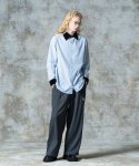 画像11: 【glamb 2025 Autumn先行予約】glamb グラム / Noble Velvet Collar Shirt (2色展開) (11)
