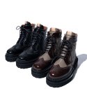 画像2: 【glamb 2025 Autumn先行予約】glamb グラム / Platform Country Boots (2色展開) (2)