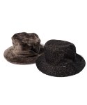 画像3: 【glamb 2025 Autumn先行予約】glamb グラム / Reversible Boa Bucket Hat (2色展開) (3)
