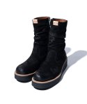 画像3: 【glamb 2025 Autumn先行予約】glamb グラム / Drape Work Boots (2色展開) (3)