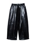 画像3: 【glamb 2025 Autumn先行予約】glamb グラム / Synth Leather Baggy Slacks (2色展開) (3)