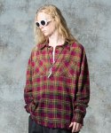 画像9: 【glamb 2025 Autumn先行予約】glamb グラム / Bleach Check Shirt (2色展開) (9)