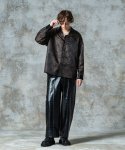 画像21: 【glamb 2025 Autumn先行予約】glamb グラム / Synth Leather Baggy Slacks (2色展開) (21)