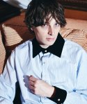 画像17: 【glamb 2025 Autumn先行予約】glamb グラム / Noble Velvet Collar Shirt (2色展開) (17)